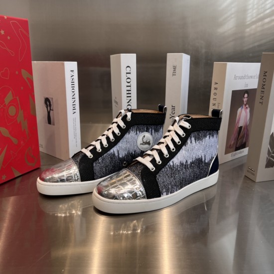 Christian Louboutin  CL High-Top Sneakers