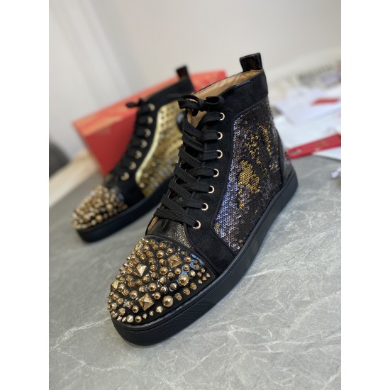 Christian Louboutin  CL High-Top Sneakers