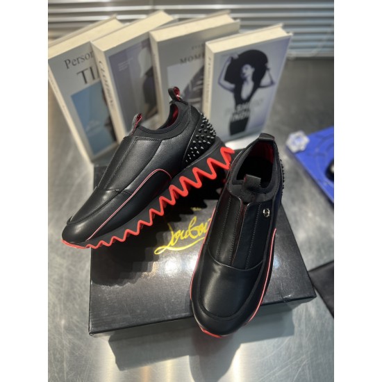 Christian Louboutin  CL Loubishark Sneakers