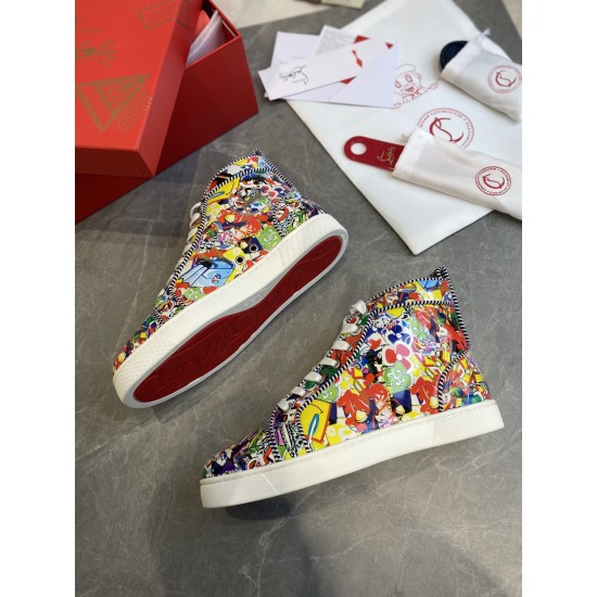 Christian Louboutin  CL High-Top Sneakers