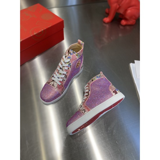 Christian Louboutin  CL High-Top Sneakers