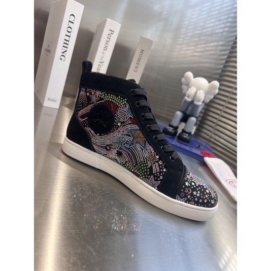 Christian Louboutin  CL High-Top Sneakers