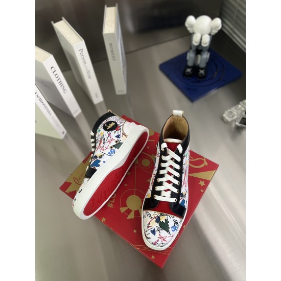 Christian Louboutin  CL High-Top Sneakers