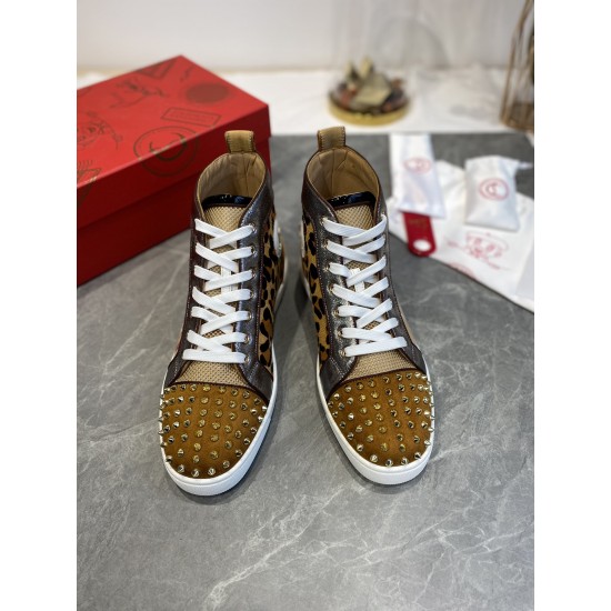 Christian Louboutin  CL High-Top Sneakers