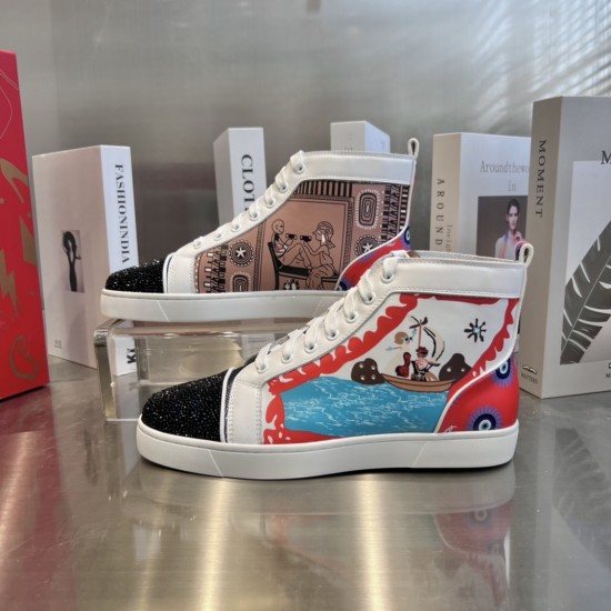 Christian Louboutin  CL High-Top Sneakers