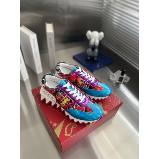 Christian Louboutin  CL Loubishark Sneakers