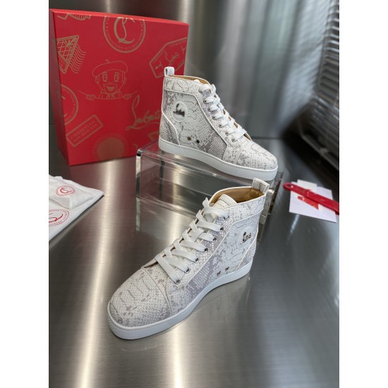 Christian Louboutin  CL High-Top Sneakers