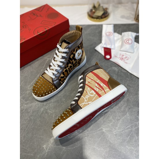 Christian Louboutin  CL High-Top Sneakers