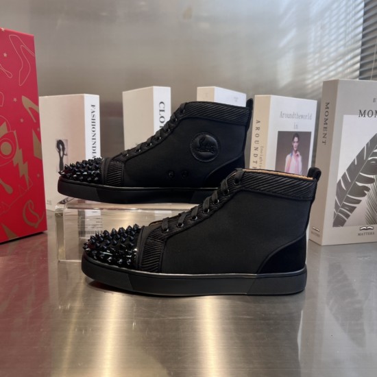 Christian Louboutin  CL High-Top Sneakers