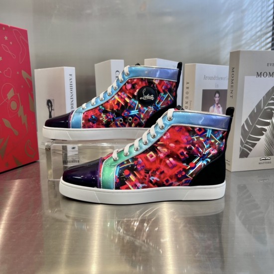 Christian Louboutin  CL High-Top Sneakers