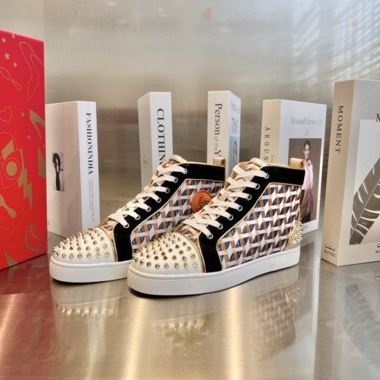 Christian Louboutin  CL High-Top Sneakers