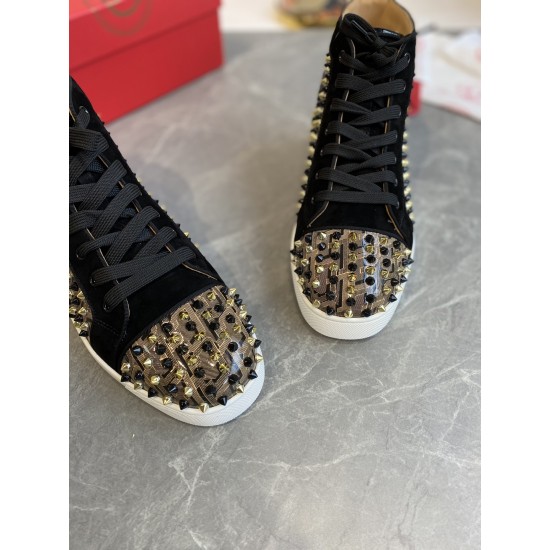 Christian Louboutin  CL High-Top Sneakers