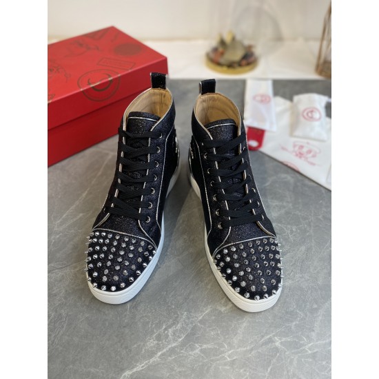 Christian Louboutin  CL High-Top Sneakers