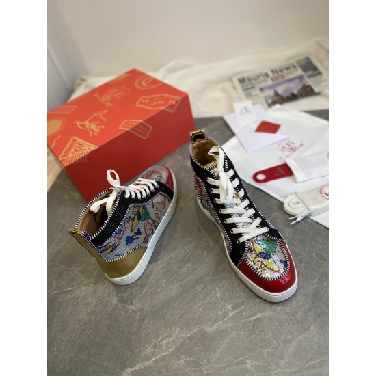 Christian Louboutin  CL High-Top Sneakers