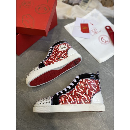 Christian Louboutin  CL High-Top Sneakers