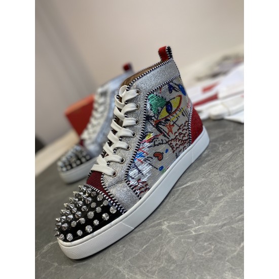 Christian Louboutin  CL High-Top Sneakers