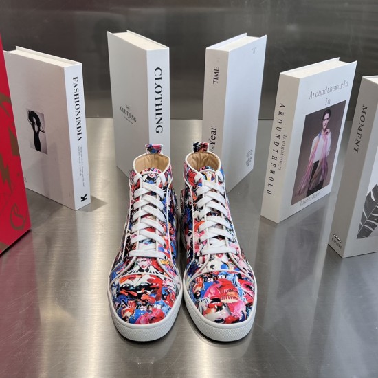 Christian Louboutin  CL High-Top Sneakers