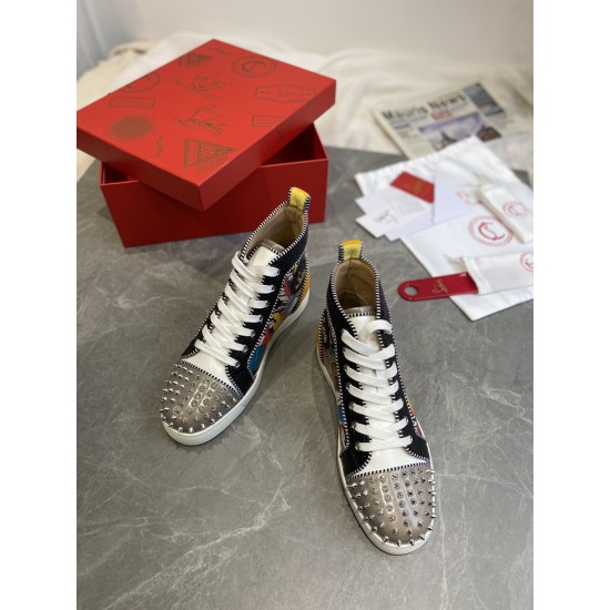 Christian Louboutin  CL High-Top Sneakers