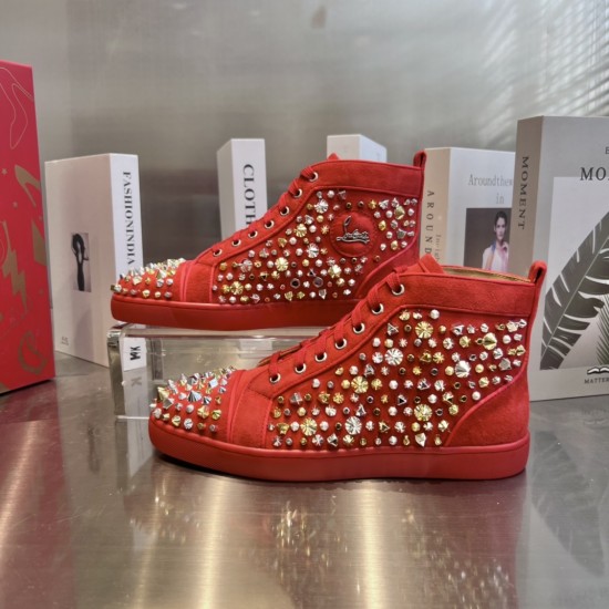 Christian Louboutin  CL High-Top Sneakers