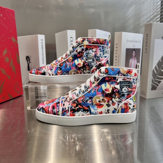 Christian Louboutin  CL High-Top Sneakers