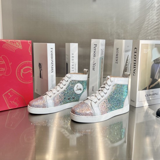 Christian Louboutin  CL High-Top Sneakers