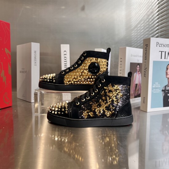 Christian Louboutin  CL High-Top Sneakers