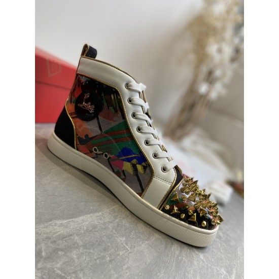 Christian Louboutin  CL High-Top Sneakers