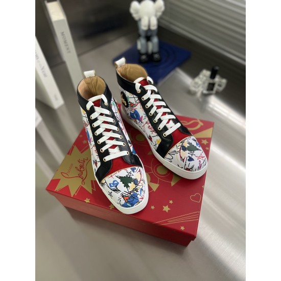 Christian Louboutin  CL High-Top Sneakers