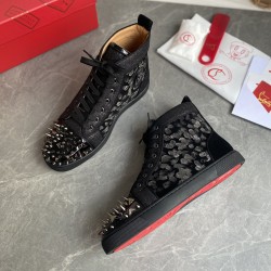 Christian Louboutin  CL High-Top Sneakers