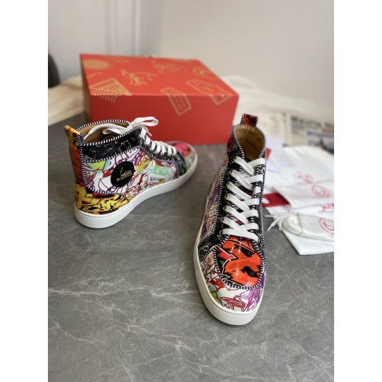 Christian Louboutin  CL High-Top Sneakers