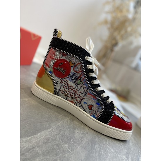 Christian Louboutin  CL High-Top Sneakers