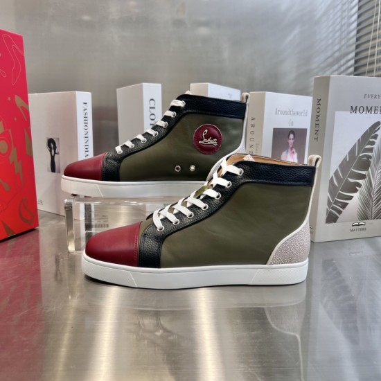 Christian Louboutin  CL High-Top Sneakers