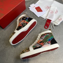 Christian Louboutin  CL High-Top Sneakers