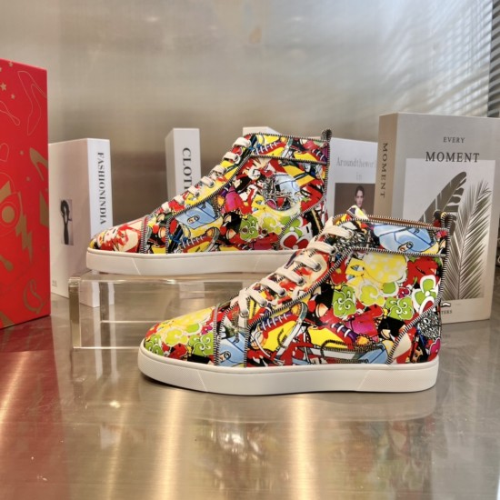 Christian Louboutin  CL High-Top Sneakers