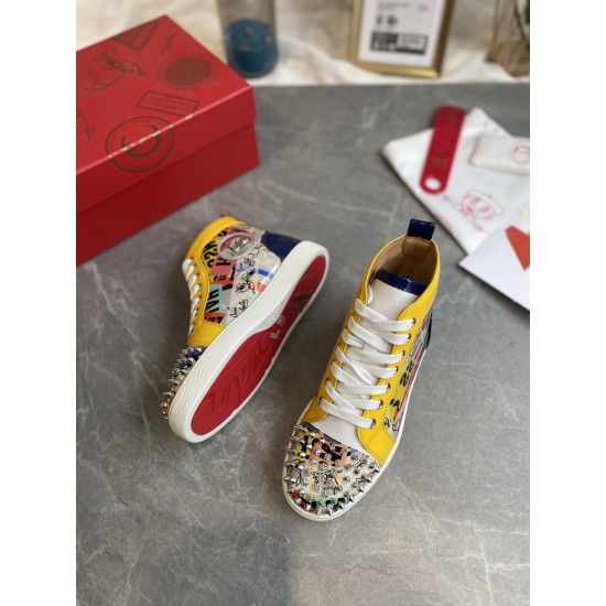 Christian Louboutin  CL High-Top Sneakers