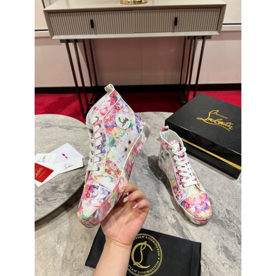 Christian Louboutin  CL High-Top Sneakers