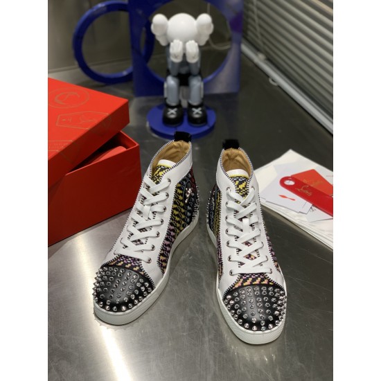 Christian Louboutin  CL High-Top Sneakers