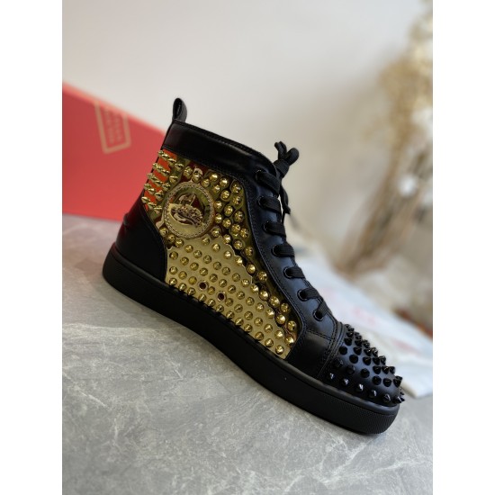 Christian Louboutin  CL High-Top Sneakers