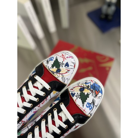 Christian Louboutin  CL High-Top Sneakers