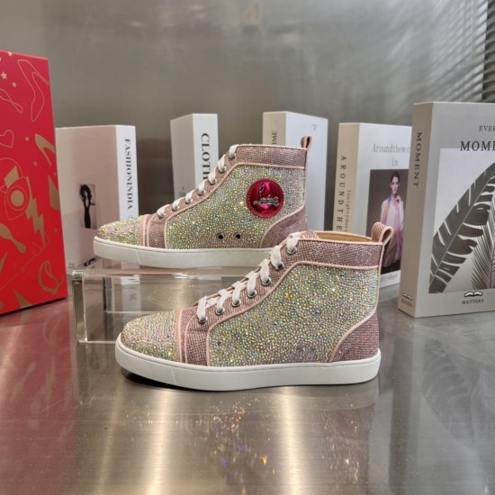 Christian Louboutin  CL High-Top Sneakers