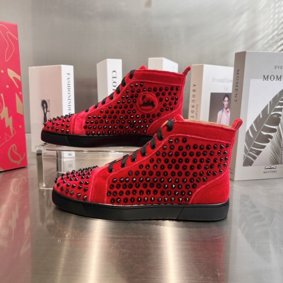 Christian Louboutin  CL High-Top Sneakers