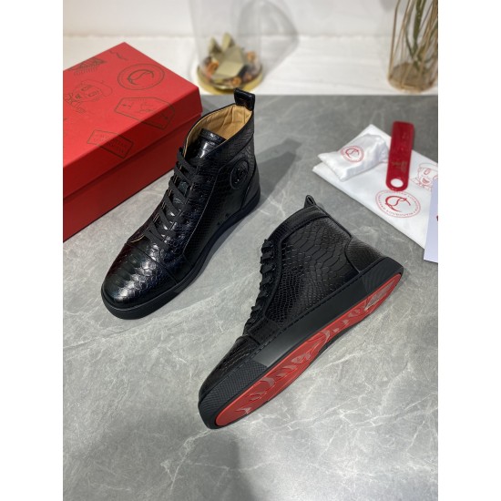 Christian Louboutin  CL High-Top Sneakers