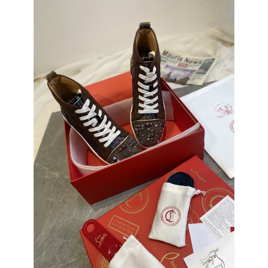 Christian Louboutin  CL High-Top Sneakers