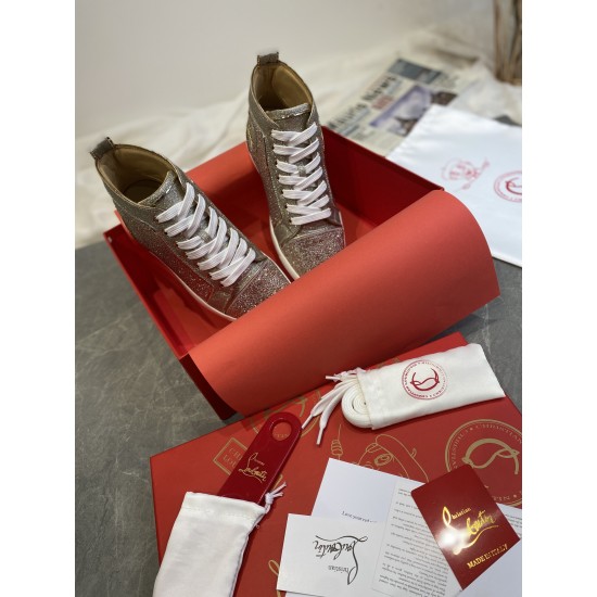 Christian Louboutin  CL High-Top Sneakers