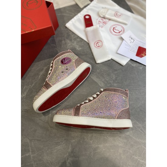 Christian Louboutin  CL High-Top Sneakers