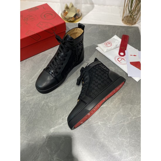 Christian Louboutin  CL High-Top Sneakers