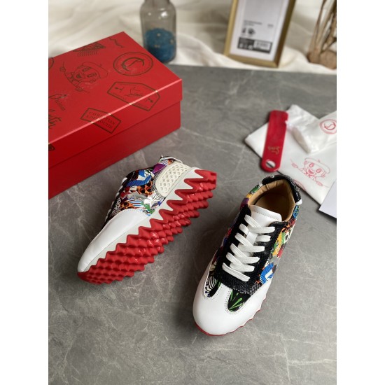 Christian Louboutin  CL Loubishark Sneakers