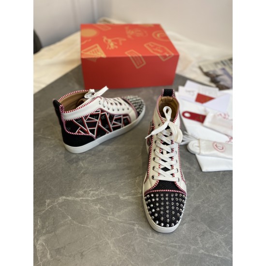 Christian Louboutin  CL High-Top Sneakers