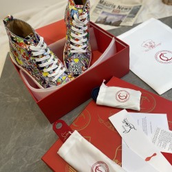 Christian Louboutin  CL High-Top Sneakers