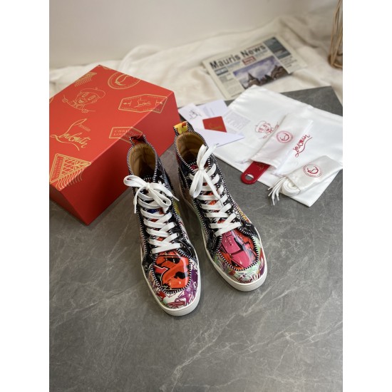 Christian Louboutin  CL High-Top Sneakers